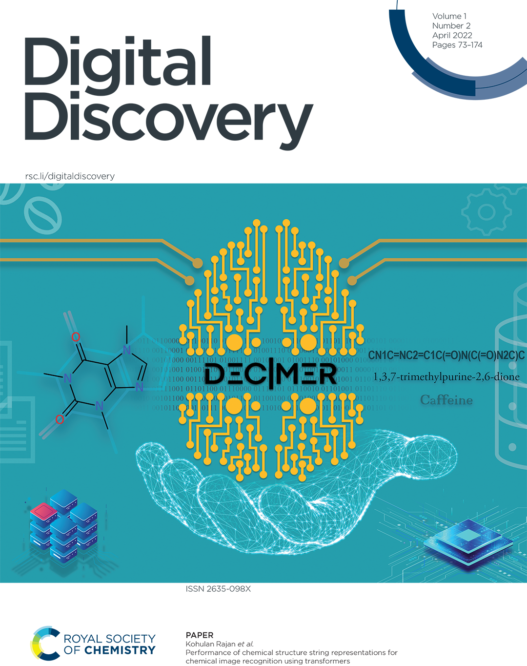 DECIMER gets featured in Digital Discovery journal
